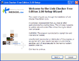 Installer Window of Link Checker.